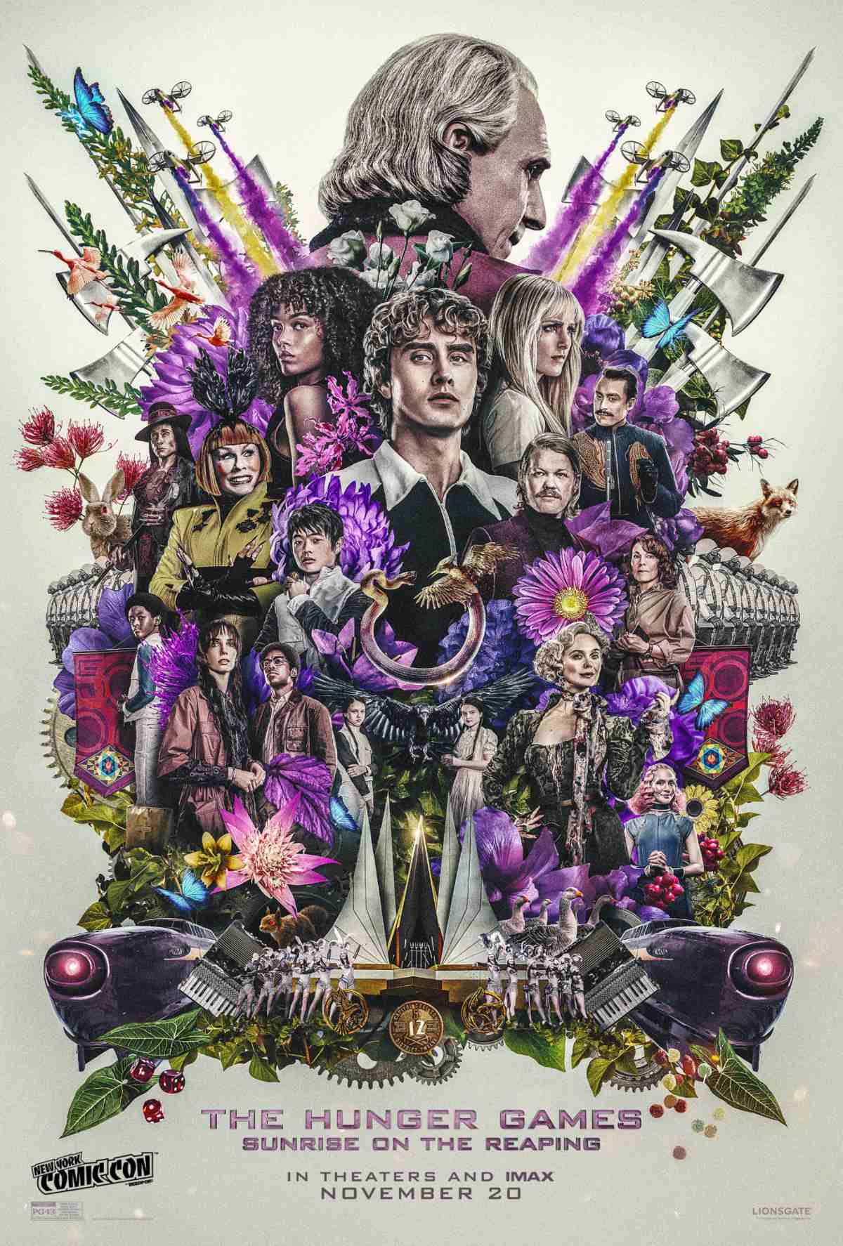The Hunger Games: Sunrise on the Reaping New York Comic Con poster