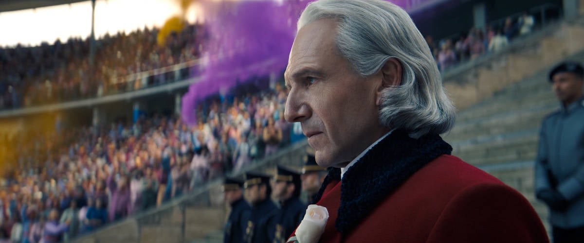 Ralph Fiennes as President Snow