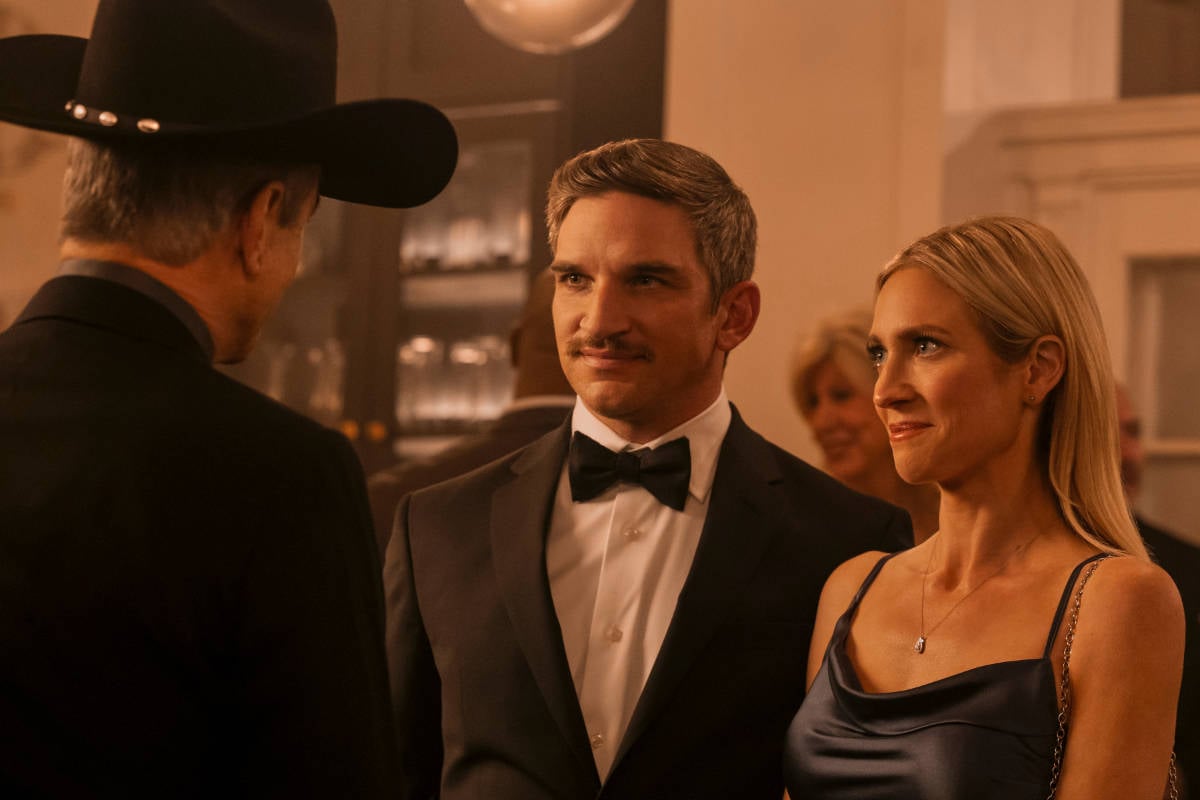 Dermot Mulroney as Jed, Evan Jonigkeit as Graham, Brittany Snow as Sophie