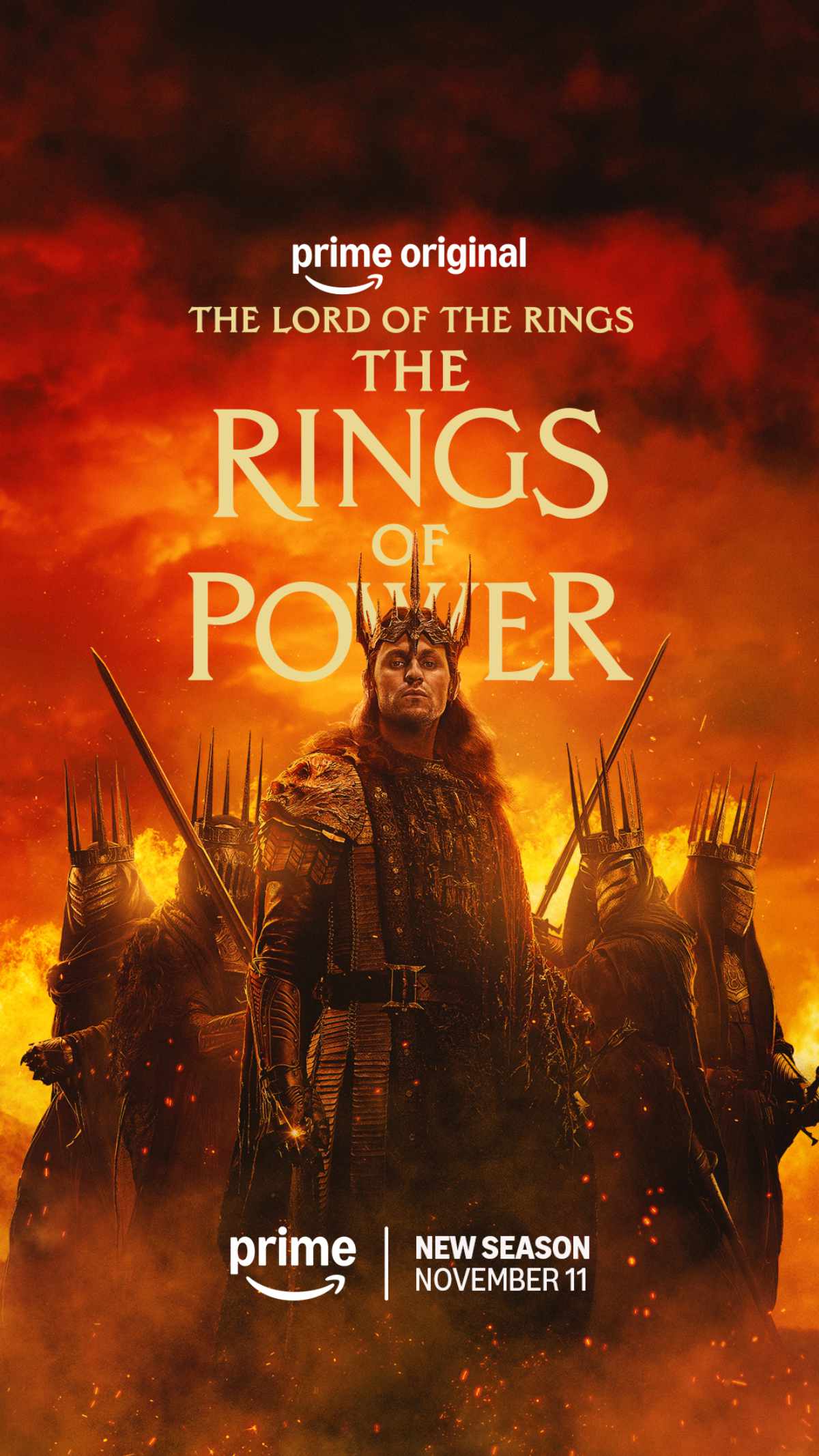 Charlie Vickers as Sauron