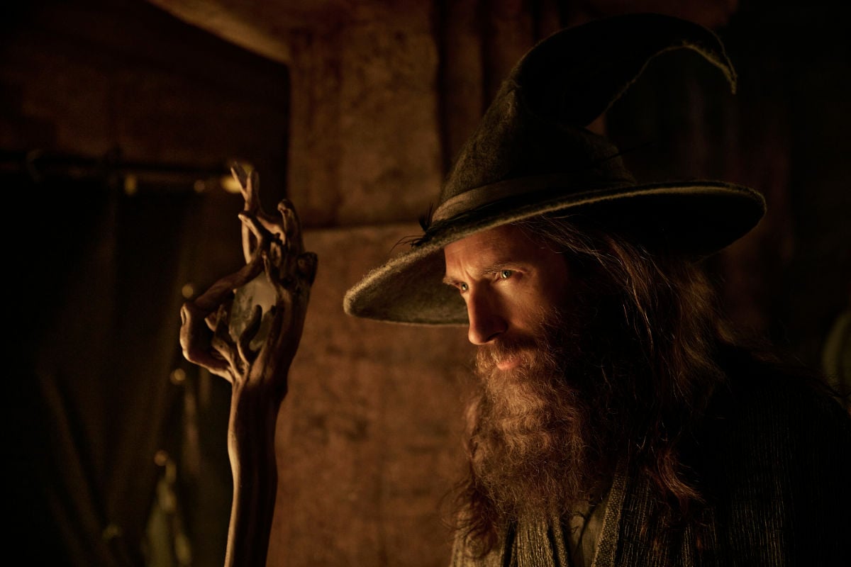 Daniel Weyman as Gandalf in The Lord of the Rings: The Rings of Power Season 3