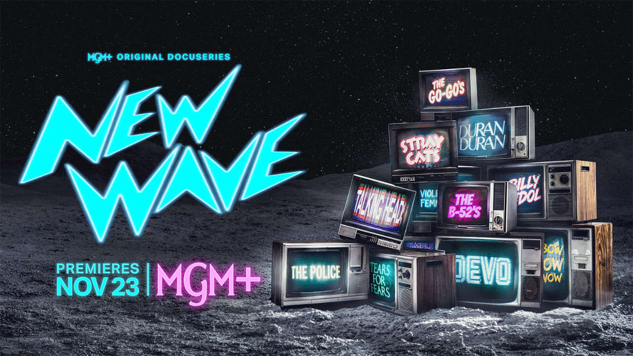 New Wave Trailer and Key Art Preview the MGM+ Docuseries