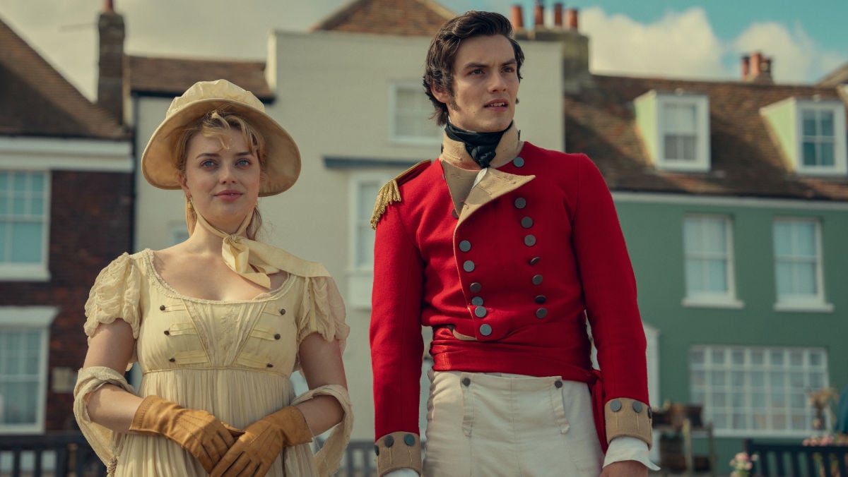 Rhea Norwood as Lydia Bennet, Louis Partridge as Wickham