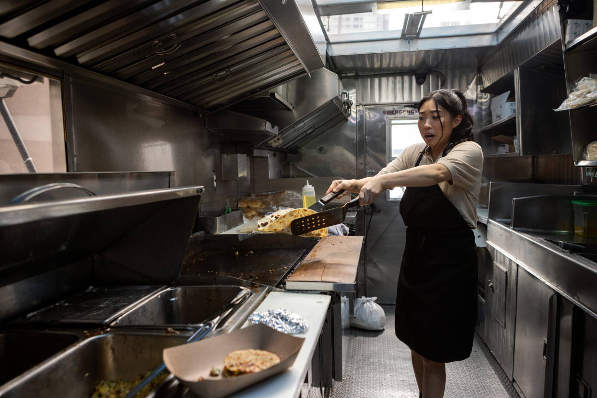 Nora Lum in The Unlikely Cook