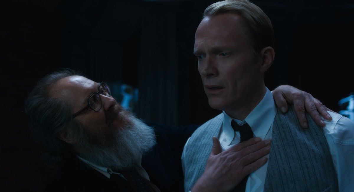 James Spader as Ultron and Paul Bettany