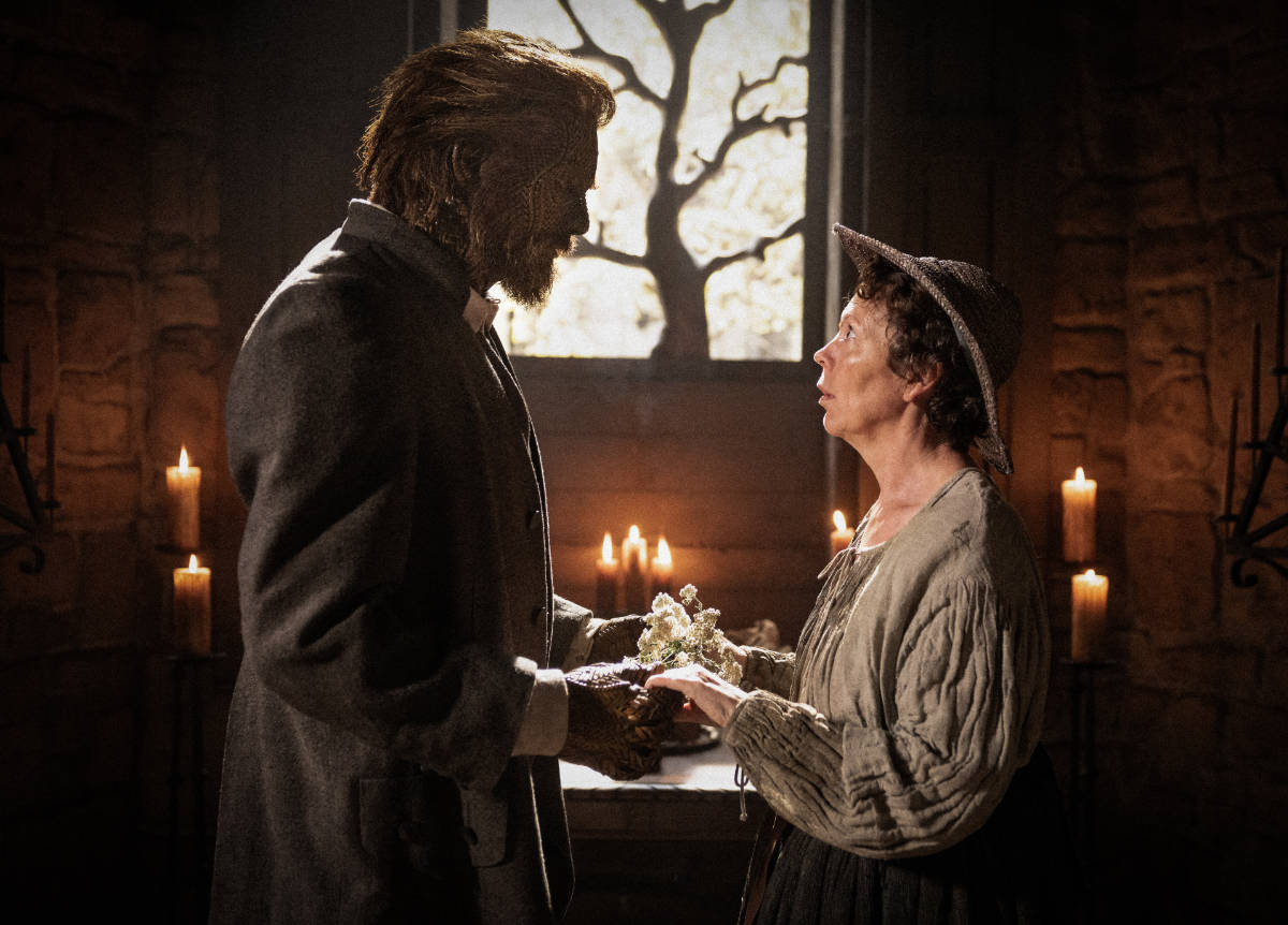Olivia Colman and Alexander Skarsgård